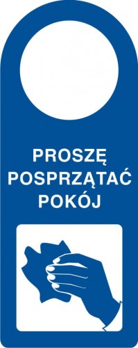 Zawieszka - Proszę posprzątać pokój